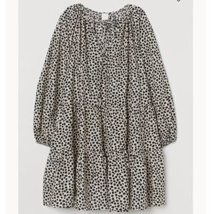 XXL H&M Floral Long Sleeve Dress